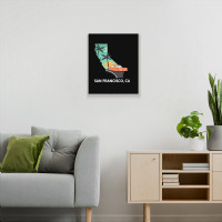 Trending San Francisco, Ca Metal Print Vertical | Artistshot