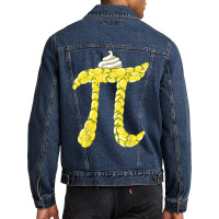 Funny Pi Day Shirt Math Lover Lemon Meringue Pie T Shirt Men Denim Jacket | Artistshot