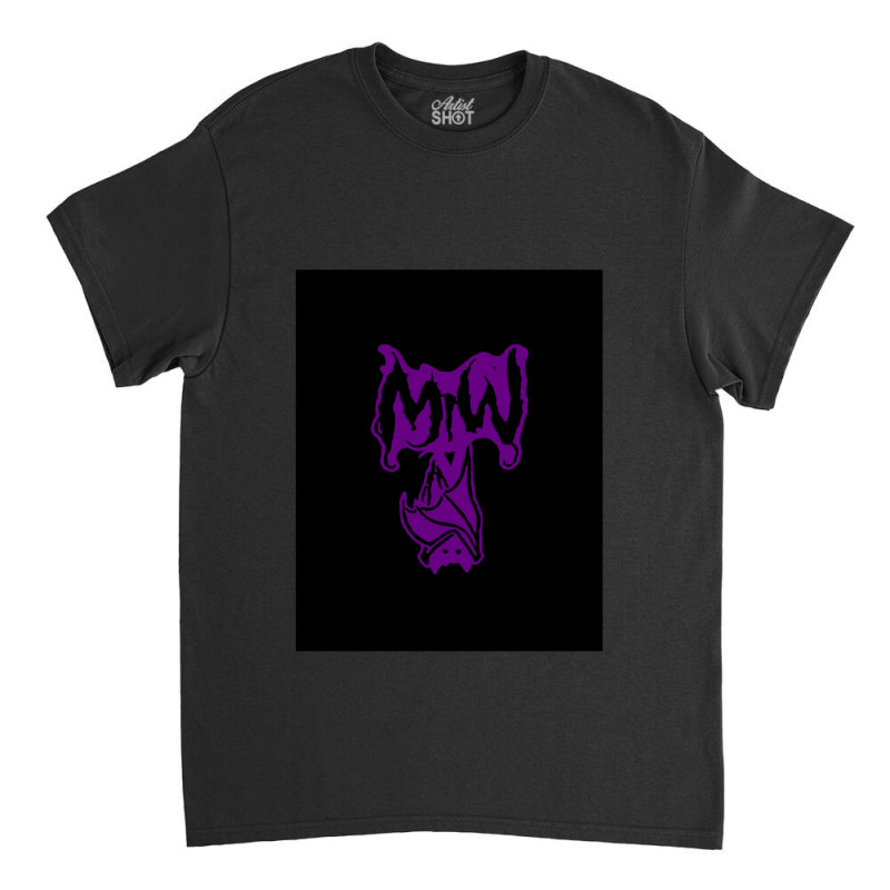 Bat Purple Motionless Classic T-shirt | Artistshot