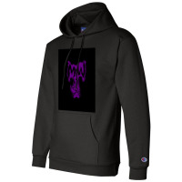 Bat Purple Motionless Champion Hoodie | Artistshot