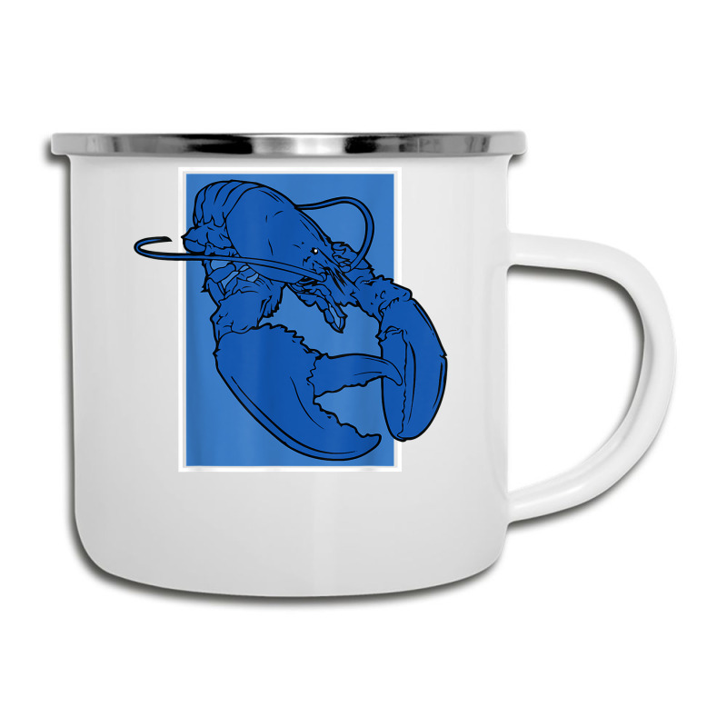 Funny Jumpscare Lobster Meme Blue Crustacean T Shirt Camper Cup | Artistshot