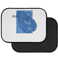 Funny Jumpscare Lobster Meme Blue Crustacean T Shirt Rear Car Mat | Artistshot