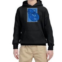 Funny Jumpscare Lobster Meme Blue Crustacean T Shirt Youth Hoodie | Artistshot