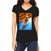 Alan Jackson Chattahoochee Waterskiing Retro Women's V-neck T-shirt | Artistshot