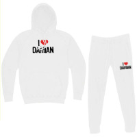 I Love Damian 1 11 Hoodie & Jogger Set | Artistshot