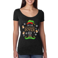 Im The Chocolate Milk Lover Elf Christmas Women's Triblend Scoop T-shirt | Artistshot