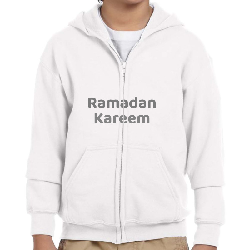 Ramadan Kareem Islamic Holidays Fasting Muslim Youth Zipper Hoodie by Mim232007 | Artistshot