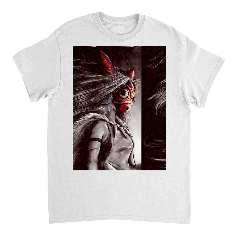 Mononoke Wolf Anime Tra Classic T-shirt by COOLKIDS | Artistshot