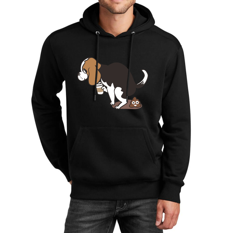 Limited Edition Coffee Makes Me Poop Beagle Unisex Hoodie by hongquangd | Artistshot