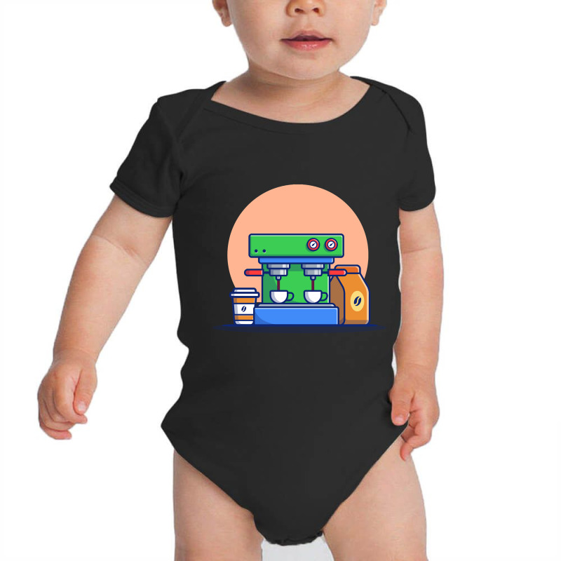 Limited Edition Coffee Machine Espresso, Mugs, Cup And Coffee Pack Baby Bodysuit | Artistshot