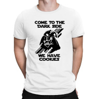 Come To The Dark Side We Have Cookie Black Print T-shirt | Artistshot