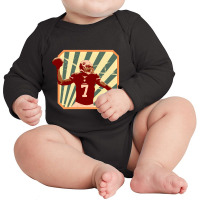 Trending Colin Caepernick Long Sleeve Baby Bodysuit | Artistshot