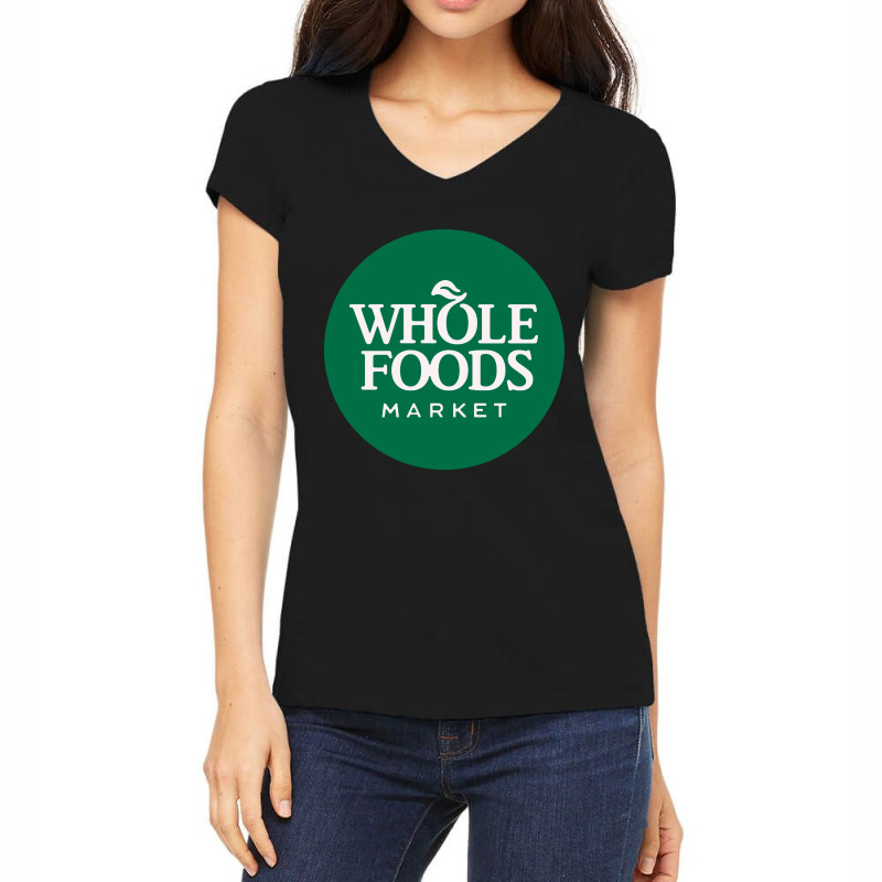 Multinational Supermarket Women's V-Neck T-Shirt by Jovanka Tees | Artistshot