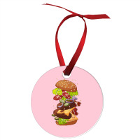 Exploding Cheeseburger Ornament | Artistshot