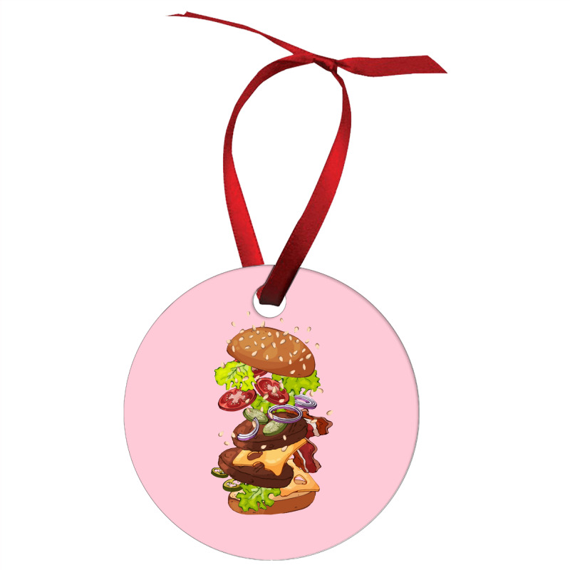 Exploding Cheeseburger Ornament | Artistshot