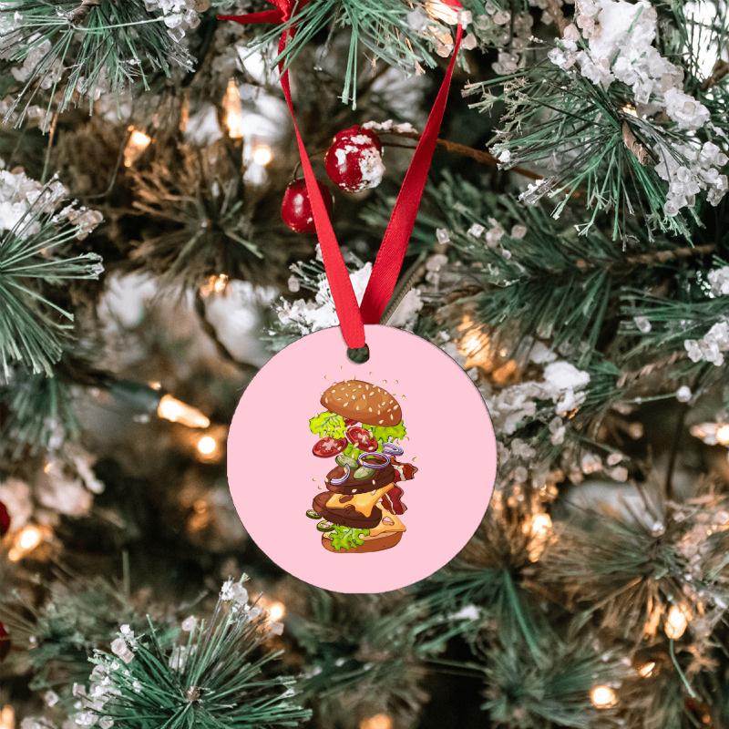 Exploding Cheeseburger Ornament | Artistshot