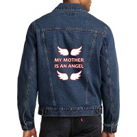 Mothers Day Men Denim Jacket | Artistshot