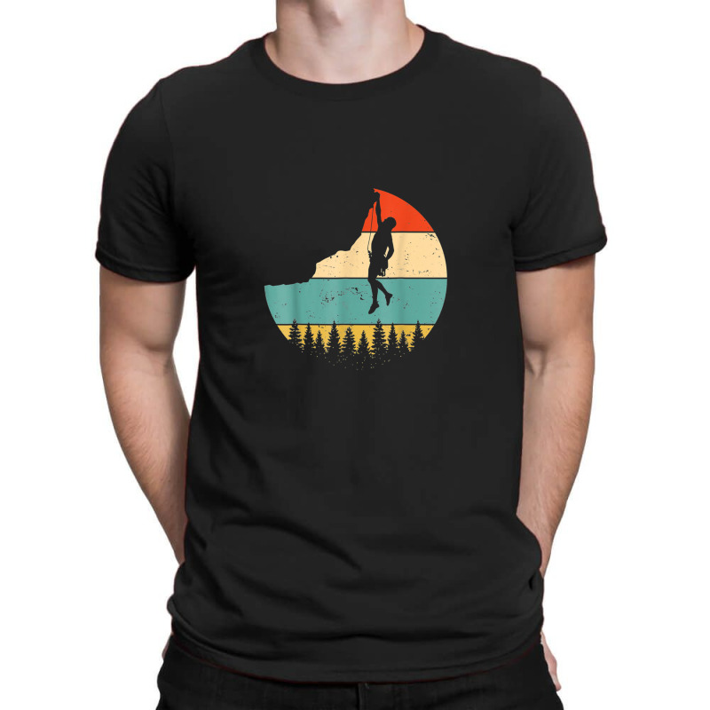 Rock Climbing Mountain Climber Rock Climbing Climber Mountain Boulderi T-shirt | Artistshot