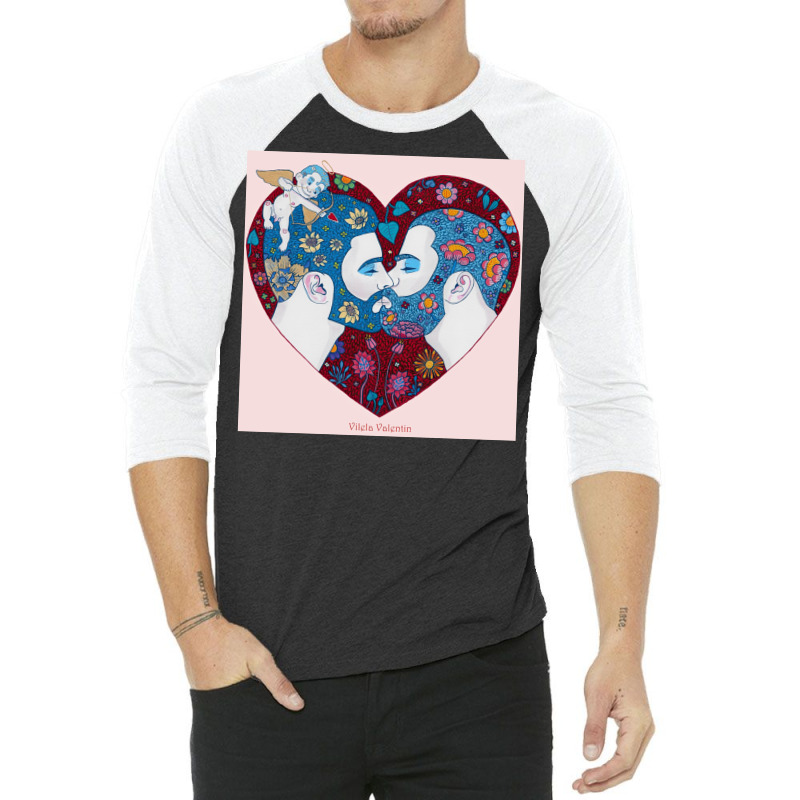 Be My Valentine 3/4 Sleeve Shirt | Artistshot