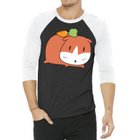 Carrot Guinea Pig 3/4 Sleeve Shirt | Artistshot