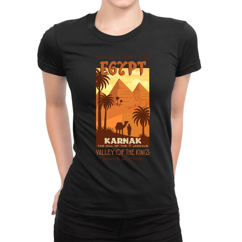 Hot Trend Mummy Travel Poster Ladies Fitted T-Shirt by michealyoungerlk01 | Artistshot