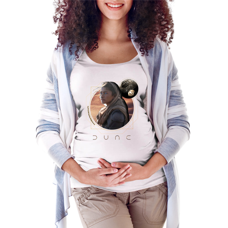 Dune (2020   2021 Film)   Chani Character Graphic Art Maternity Scoop Neck T-shirt by naftamasusun | Artistshot