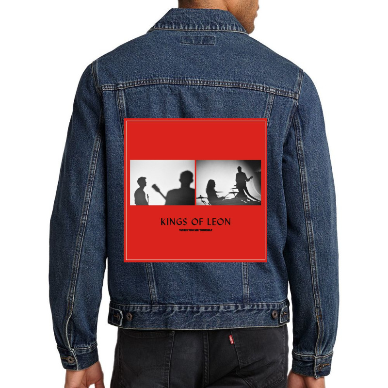 Kings Of Leon, Kings Of Leon Art, Kings Of Leon Vintage, Kings Of Leon Men Denim Jacket | Artistshot