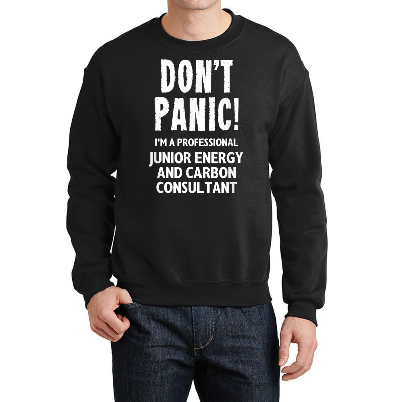 Junior Energy And Carbon Consultant T Shirt Crewneck Sweatshirt | Artistshot