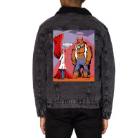 Limited Edition Eddie Unisex Sherpa-lined Denim Jacket | Artistshot