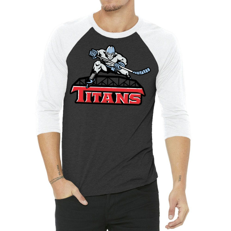 New Jersey Titans 3/4 Sleeve Shirt | Artistshot