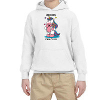 Unicorn Fan Club With Loly Pop Youth Hoodie | Artistshot