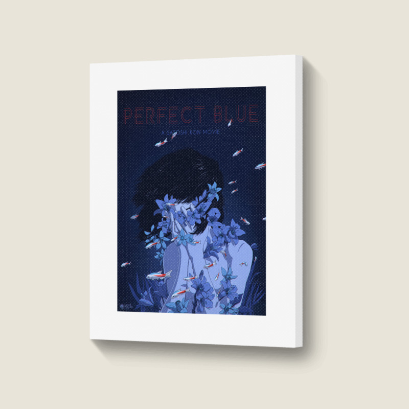 Perfect Blue 2 Portrait Canvas Print | Artistshot