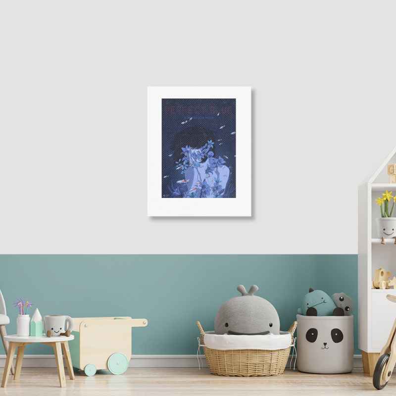 Perfect Blue 2 Portrait Canvas Print | Artistshot