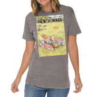 The New Yorker Back Issue Vintage T-shirt | Artistshot