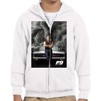 F9 Dominic Toretto Youth Zipper Hoodie | Artistshot