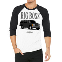 Big Boss Suburban (black) 3/4 Sleeve Shirt | Artistshot