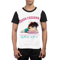 Sleepy Conan (detective Conan) Graphic T-shirt | Artistshot