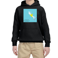 Hot Trend Falling Design - The Year Of Goodbye Ep (original Cyan) Youth Hoodie | Artistshot