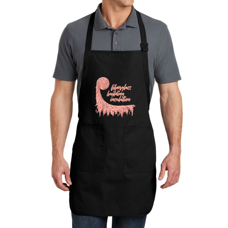 Hot Trend Fiberglass Building Insulation Full-length Apron | Artistshot