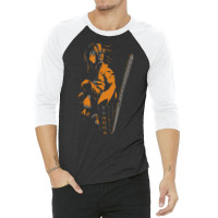 Shaman King Yoh (orange) 3/4 Sleeve Shirt | Artistshot