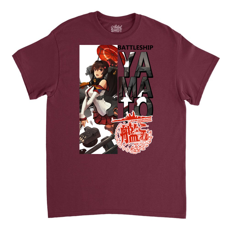 Yamato Kancolle Kantai Collection Battleship Classic T-shirt by spelcamenchiu | Artistshot