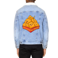 Chicken Nugget Party Unisex Sherpa-lined Denim Jacket | Artistshot