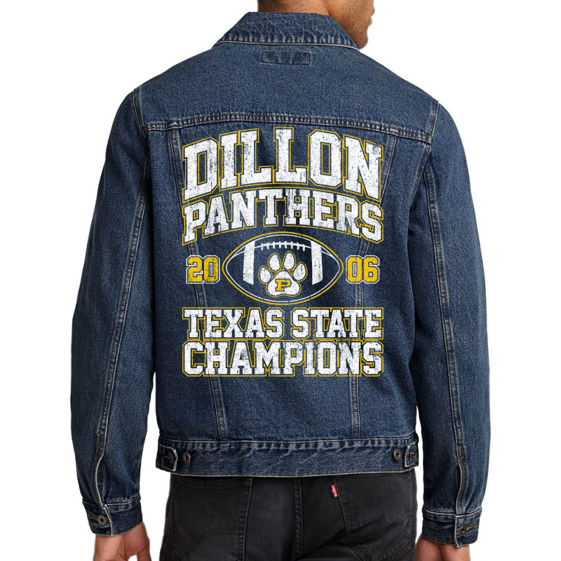 Dillon Panthers Texas State Champions   Friday Night Lights Men Denim Jacket by xakimhaganeq | Artistshot