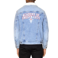 Academy Of Unseen Arts Unisex Sherpa-lined Denim Jacket | Artistshot