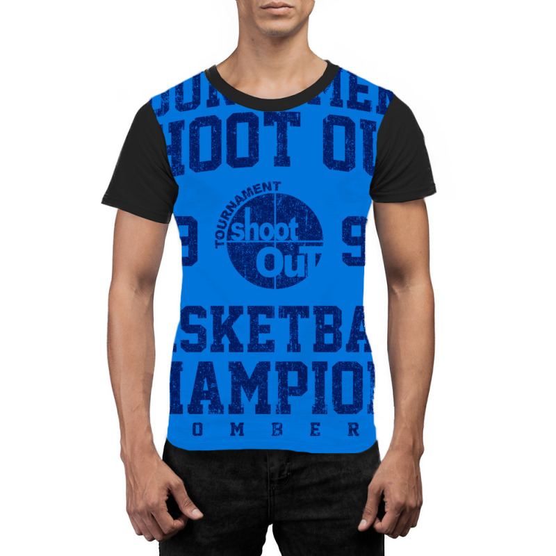 Tournament Shoot Out Champions (variant)   Above The Rim Graphic T-shirt | Artistshot