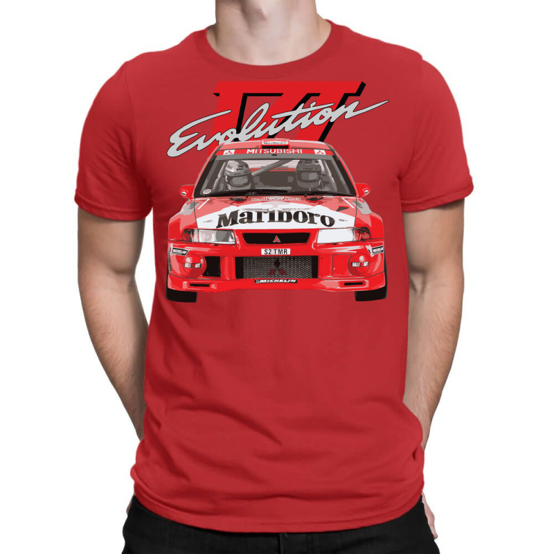 Evo 6 Vi Tme Wrc Ralliart Mitsubish Evolution Enkei Tommi Mäkinen T-Shirt by djawedloxx | Artistshot