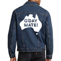 G'day Mate! Men Denim Jacket | Artistshot