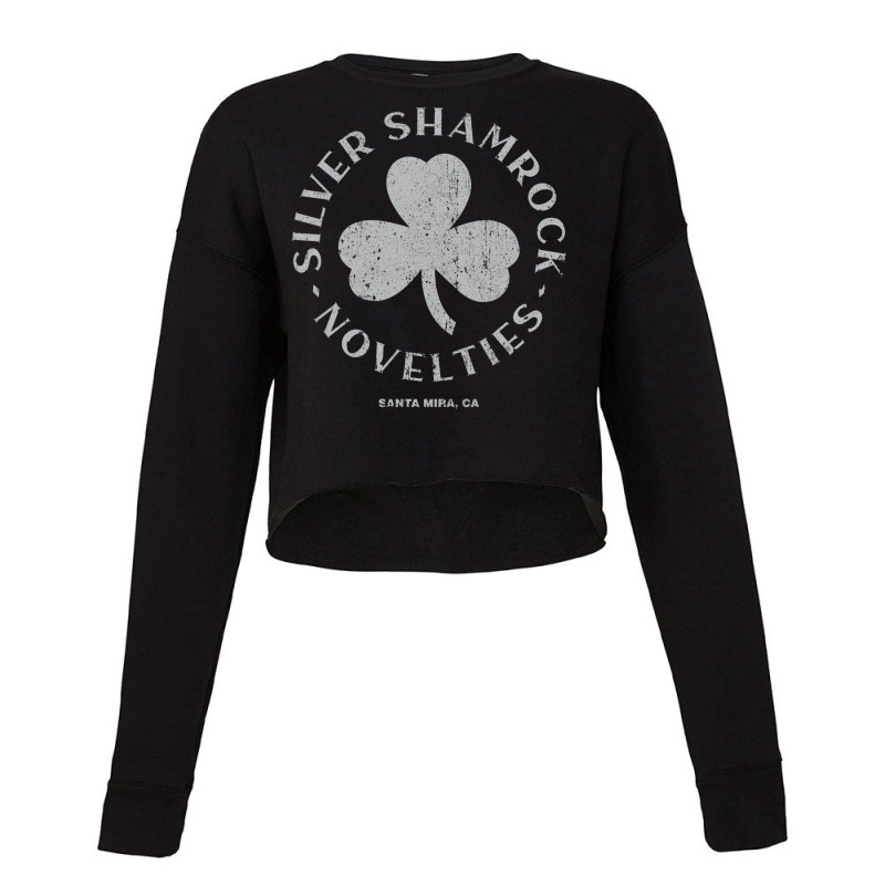 Silver Shamrock Novelties Cropped Sweater | Artistshot