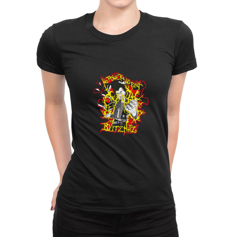 Blitz Ladies Fitted T-Shirt by Alexsmith | Artistshot