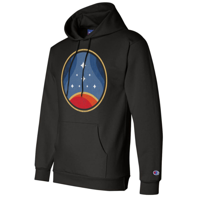 Constellation Badge   Starfield (chest Pocket Variant) Champion Hoodie | Artistshot